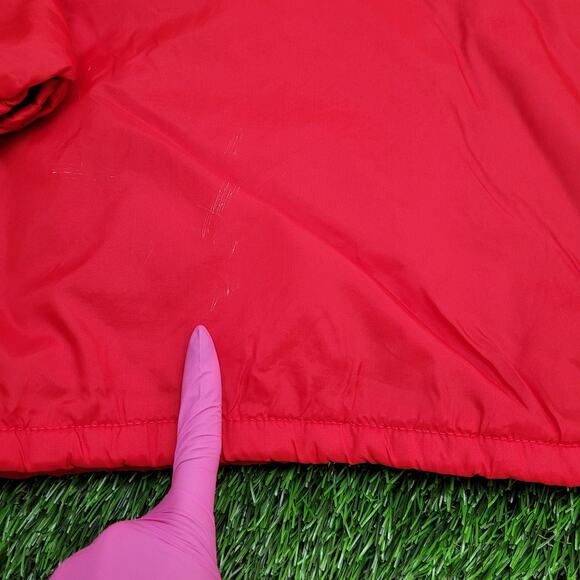 Vintage 80s MOD Coach Jacket Large 24x27 Windbreaker Lined - Picture 8 of 14